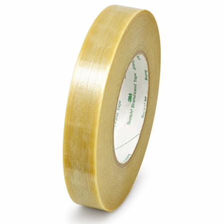 3M&trade; Tape #44 - an amber roll of composite-film electrical insulation tape.
