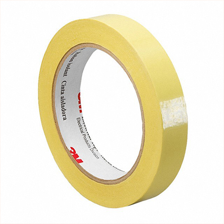 3M&trade; Tape #56 - a yellow roll of polyester electrical insulation tape.